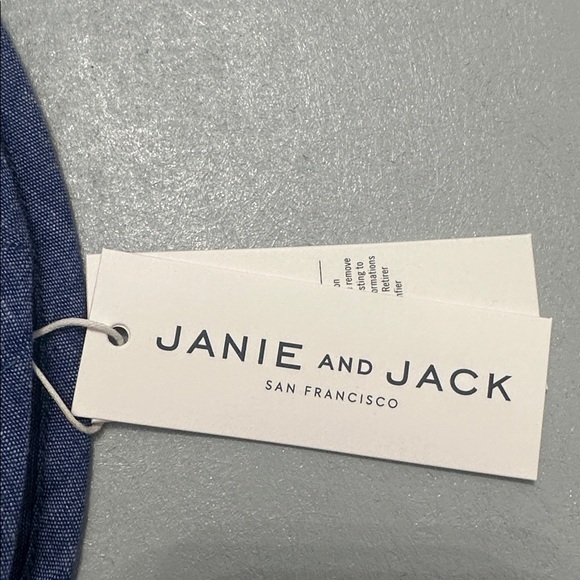 Janie and Jack Chambray Anchor Sun Hat – NWT (12–18 Months)‎ - Picture 5 of 5